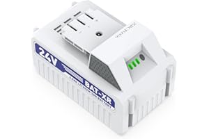 6.0Ah 24V Replacement Li-ion Battery Suitable for Snow Joe/SunJoe/Power Joe/Aqua Joe iON+ System 24V Cordless Power Tools, Co