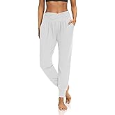 DIBAOLONG Womens Yoga Sweatpants Loose Workout Harem Joggers Casual Comfy Lounge Pajama Pants with Pockets