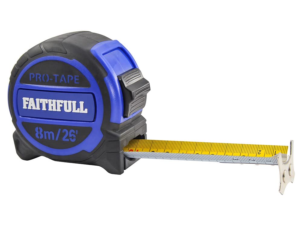Faithfull FAITM832MI Pro Tape Measure - 8M/26ft