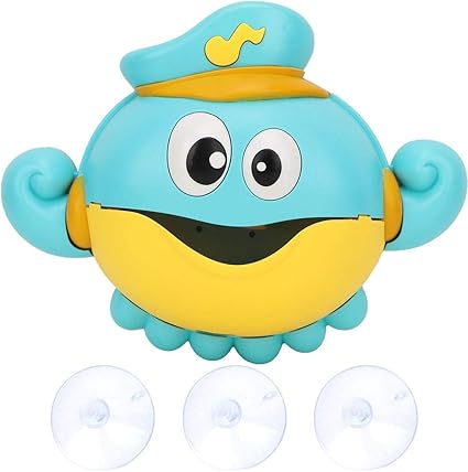 octopus bubble bath toy