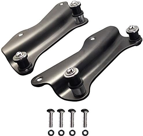 TJMOTO Matte Black 4 Point Docking Hardware Kit For Harley Davidson Electra Glide Road King 2014-2019