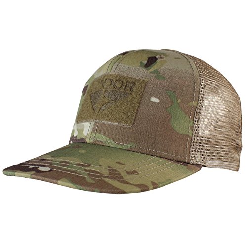 multicam flat bill hat