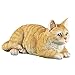 Collections Etc Pretty Tabby Cat Outdoor Garden Statue, Sculpture