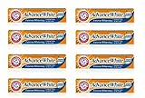 Arm & Hammer Advance White Extreme Whitening Toothpaste .9 Oz Travel Size (Pack of 8)
