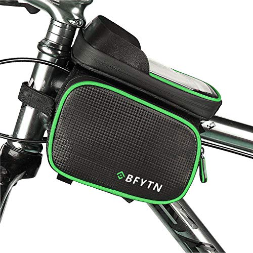 image for AISISAIWEN Bike Frame Bag Bicycle Top Tube Bag Waterproof Sensitive To