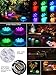 LEDGLE Submersible LED Light - Battery Operated Multi Color Changing Waterproof Decorated LED Lights with Remote Control for Aquarium, Hot Tub, Vase Base, Party, Wedding (2 Pack)