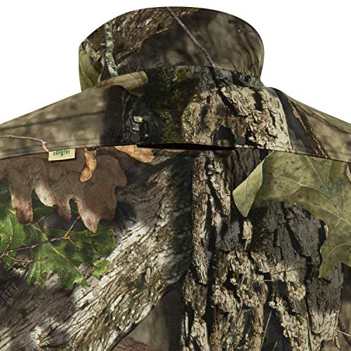 Mossy Oak Men's Camo Sherpa 2.0 Fleece Lined Hunting Jacket in Multiple Patterns