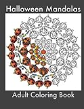 Halloween Mandalas: Adult Coloring Book by Amy Young, Dog Toe Press
