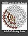 Halloween Mandalas: Adult Coloring Book by Amy Young, Dog Toe Press
