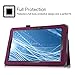 Insignia 10.1 Inch Tablet NS-P10A7100 / NS-P10A8100 Case, Fintie Slim Fit Premium Vegan Leather Folio Cover with Stylus Holder for Insignia Flex NS-P10A7100 / NS-P10A8100 Android Tablet, Purple