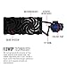 Cooler Master MasterLiquid Pro 240 CPU Cooler, All-In-One Liquid Cooler with FlowOp Technology, Dual Chamber Design, 120mm x 2 MasterFan Pro Fans