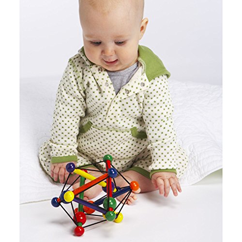 Manhattan Toy Skwish Classic Rattle and Teether Grasping Activity Toy