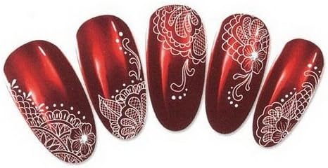 Ottery 1 Pcs Nail Stickers Nail Tattoo Nail Decals Water Transfer Nail Tips Nail Art Decoration