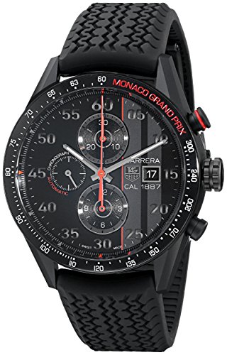 TAG Heuer CAR2A83.FT6033 Reloj Suizo automático Negro con Pantalla analógica para Hombre