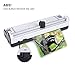 3 in 1 Blusmart OL288 Laminator, Laminating Machine Set with Paper Trimmer & Cutter & Corner Rounder, Thermal and Cold Laminating Fast Warm-up Paper Jam Prevention (White)