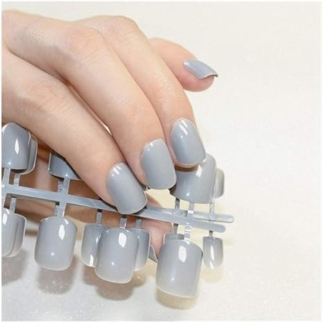 Amazon Co Jp ライトピンクキャンディフェイク釘ショートラウンドソフトの事前設計されたネイルのヒント簡潔なマニキュアアクセサリー簡単diyサロン製品 Color P392 ホーム キッチン