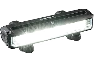 OFFBONDAGE Bike Light Bar for Ebike, Super Bright Front Light Rechargeable Battery, IPX5 Waterproof, 5 Modes Bicycle Headligh