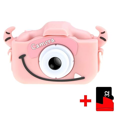 Wonderfulrita Cámara de Fotos Digital Infantil, Cámara para Niños ...