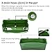 KORAM 12-inch Vertical Garden Planter Wall Mount Hanging Flower Box Living Wall Planter Plant Pots with S Shaped Hooks for Balcony Window Vegetable Gardens, 1-Pack Garden Gifts for Men & Women