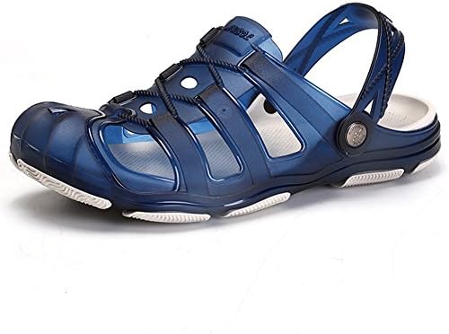 Men's Garden Clogs Anti-Slip Beach Shower Sandals Slip on Massage Outdoor Walking Summer Slippers for Men