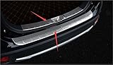 Salusy 2pcs Inner&Outer Rear Bumper Sill Plate Guard Cover Plate For Mitsubishi Outlander 2014 2015 2016 2017