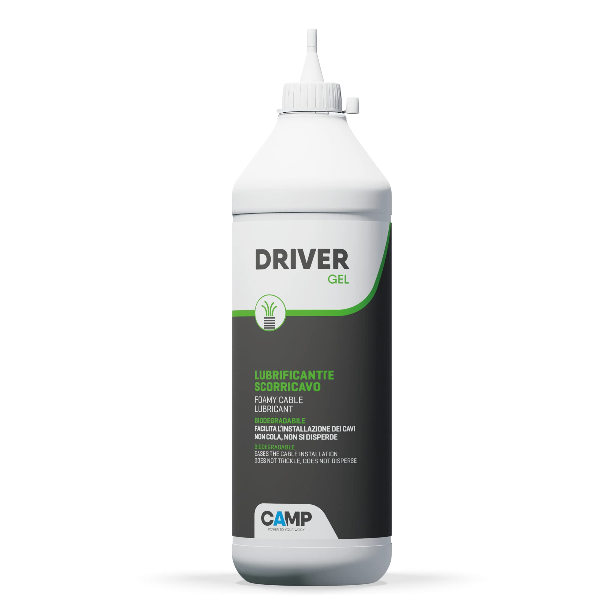 Camp DRIVER Gel, Biodegradable Cable Slide Lubricant for Probes and Electrical Cables, 1 kg