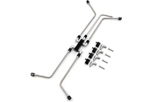 MEFAPE LS Coolant Crossover Steam Vent Kit, Complete Stainless Steel LS Steam Port Kit intended for LS1 LS2 LS3 LS6 LS7 LS9 LSX Engines