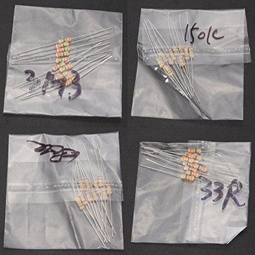 860Pcs 1/4 Watt Resistor 86 Kinds Of Different Resistance E-12 Series Assortment Kits