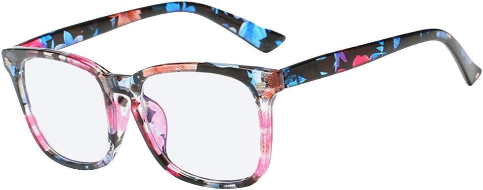 Blue Light Blocking Glasses Square Nerd Eyeglasses Frame Anti Blue Ray Glasses