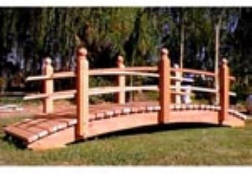 Engels Redwood Garden Bridge, 10 feet