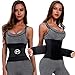 MERMAID'S MYSTERY Waist Trimmer for Women and Men - Sweat Bands for Stomach - Sweat Belt for High-Intensity Training Workouts