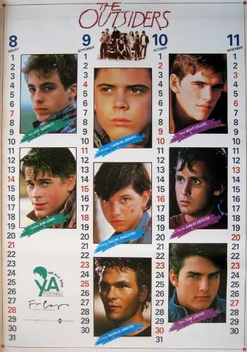 Amazon Com The Outsiders Poster Movie Japanese B 11x17 C Thomas