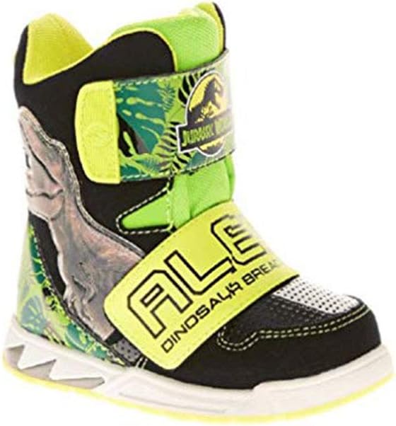 Boys Jurassic World Winter Boots Cold Weather Dinosaur Snow Boot (7)