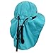 LETHMIK Kids Outdoor Sun Hat,Waterproof UV Protection Hiking Cap for Children Adjustable Hunting Fishing Hat with Neck Flap Blue