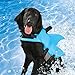 SwimWays Sea Squirts Dog Life Vest w/Fin for Doggie Swimming Safety, Color: Blue, Size: Small