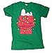 Peanuts Snoopy Christmas Lights Dog House Graphic T-Shirt