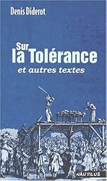 Sur la tolérance