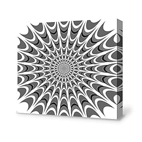 Canvas Wall Art for Living Room,Bedroom Home Artwork Paintings Visual Illusion Ready to Hang - 12x12 inches