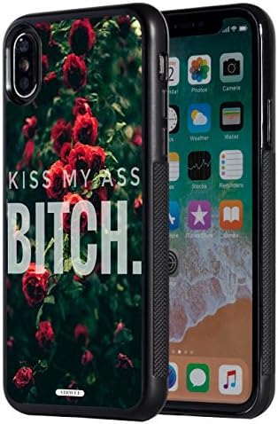 iPhone XR Case,AIRWEE Slim Anti-Scratch Shockproof Silicone TPU Back Protective Cover Case for Apple iPhone XR 6.1¡±(2018),Kiss My Ass Bitch