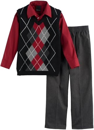 boys argyle vest
