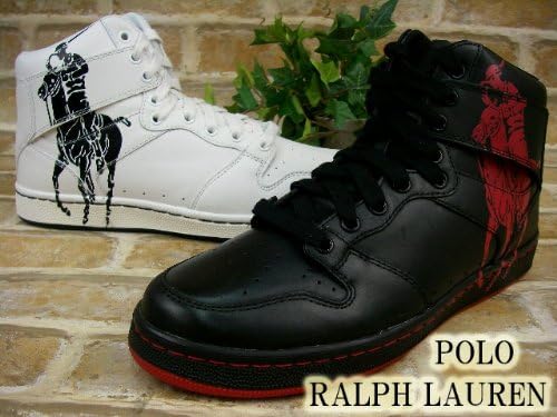 Amazon ポロ ラルフローレン Polo Ralph Lauren Vance Ii R117 メンズ ハイカット スニーカー Wize D Polo Ralph Lauren ポロラルフローレン スニーカー
