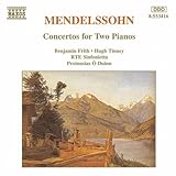Disco de Felix Mendelssohn: «Mendelssohn: Concertos for Two Pianos» (Anverso)