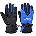 Vbiger Ski Gloves Snow Mittens Waterproof Winter Warm Cycling Gloves