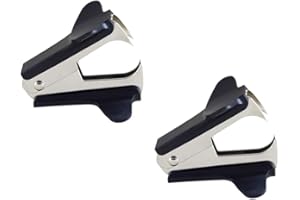 ccHuDE 2 Pcs Lightweight Staple Puller Remover Pinch Jaw Style Staple Removal Tool for School Office