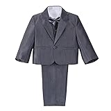 Dressy Daisy Baby Boy' 5 Pcs Set Formal Tuxedo