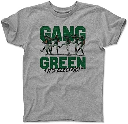KCB Marketing Jalen Mills Gang Green Kids T-Shirt 8Y Heather Gray - Gang Green Electric Slide G - Philadelphia Football Fan Gear
