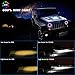 DOT Approved 7″ LED Headlights Bulb RGB Halo Angel Eye for 1997-2018 Jeep Wrangler JK LJ Sahara Sport Rubicon Hummer H1 H2 Headlamp Driving Light DRL-2Pack RGB Headlightthumb 4