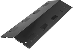 SUONA Heat Plate Shield Replacement Parts for Thermos Aussie Charbroil 463620415 463620413 BBQ Pro 415.23668310, 16 13/16 inch Porcelain Steel Heat Tent