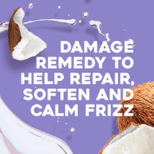 OGX Damage Remedy with Coconut Miracle Oil Shampoo, Softens and Revives Hair, for Silky and Healthy-Looking Hair, Sulfate Free, 385ml - Image 5