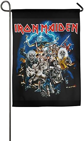 Decorative Iron Maiden Best Of The Beast Garden Personalized Flag